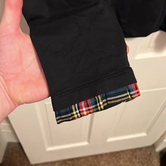 J. Crew Factory Tartan Ruffle-Collar Pullover - Picture 6 of 13